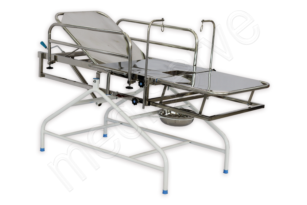 MS 602 :- Telescopic Obstetric Table (SS Top)