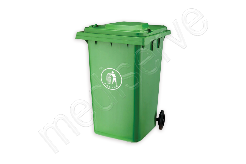 MS 651 - Waste Bins with Foot Pedal & Wheels