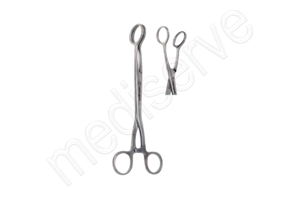 MS 729 :- Collin Tongue Holding Forceps