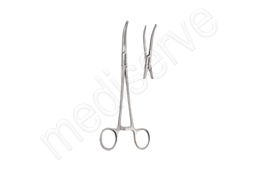 MS 736 :- Kocher's Forceps (Curved)