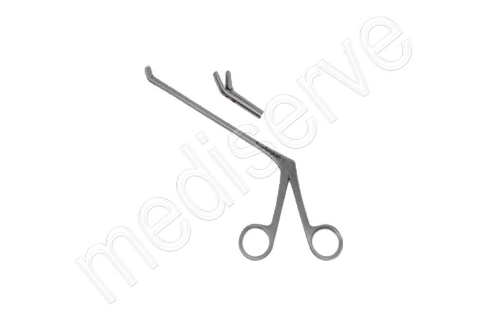 MS 820 - Disc Punch Forceps (Serrated) Up