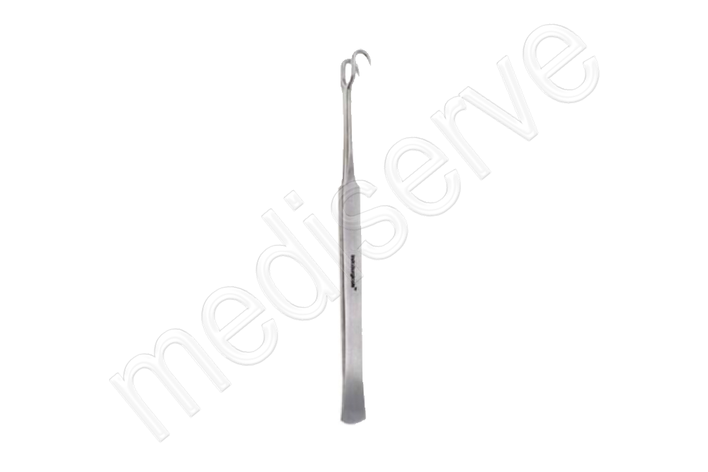 MS 865 - Tracheal Hook/Retractor Sharp Two Prongs